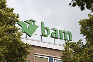 Minder omzet, meer winst voor BAM