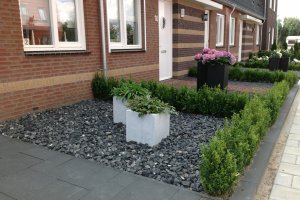 Planten of tegels in voortuin 'besmettelijk'