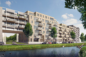 Start Bouw Y City Zeeburgereiland