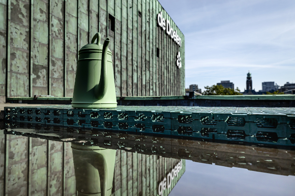 Duurzaam dak voor De Doelen Rotterdam