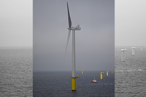 Nieuw windpark op zee levert eerste stroom