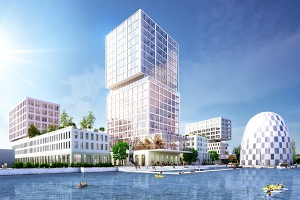 Hamburgs innovatiepark ontworpen door MVRDV krijgt vorm