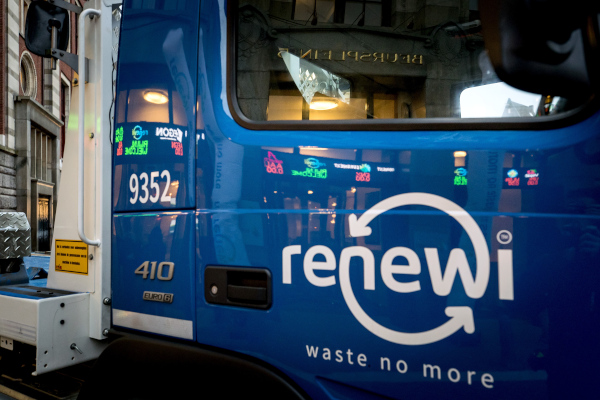 Recyclingdiensten leveren Renewi meer omzet op