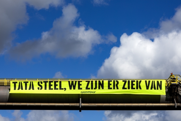 Tata Steel belooft minder stofoverlast nu windscherm klaar is