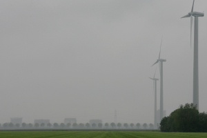 'Windmolens in veelbesproken polders Utrecht'